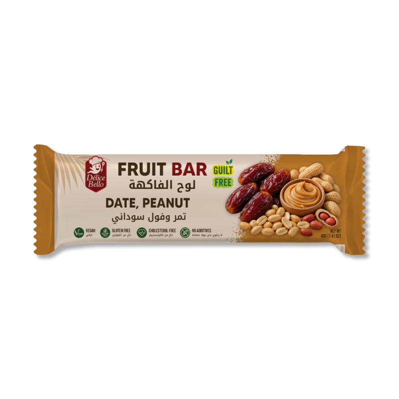 Délice Bello - Fruit Bar - Date - Peanut