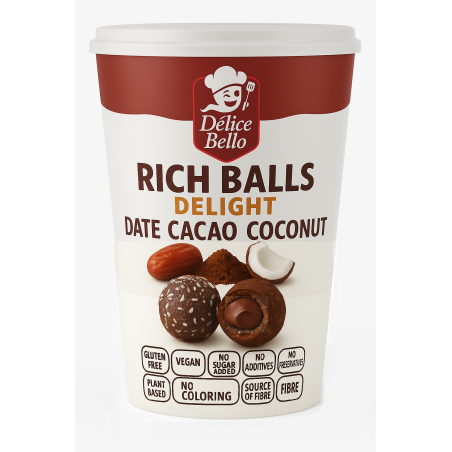 Délice Bello® - Rich Balls Delight - Date Cacao Coconut
