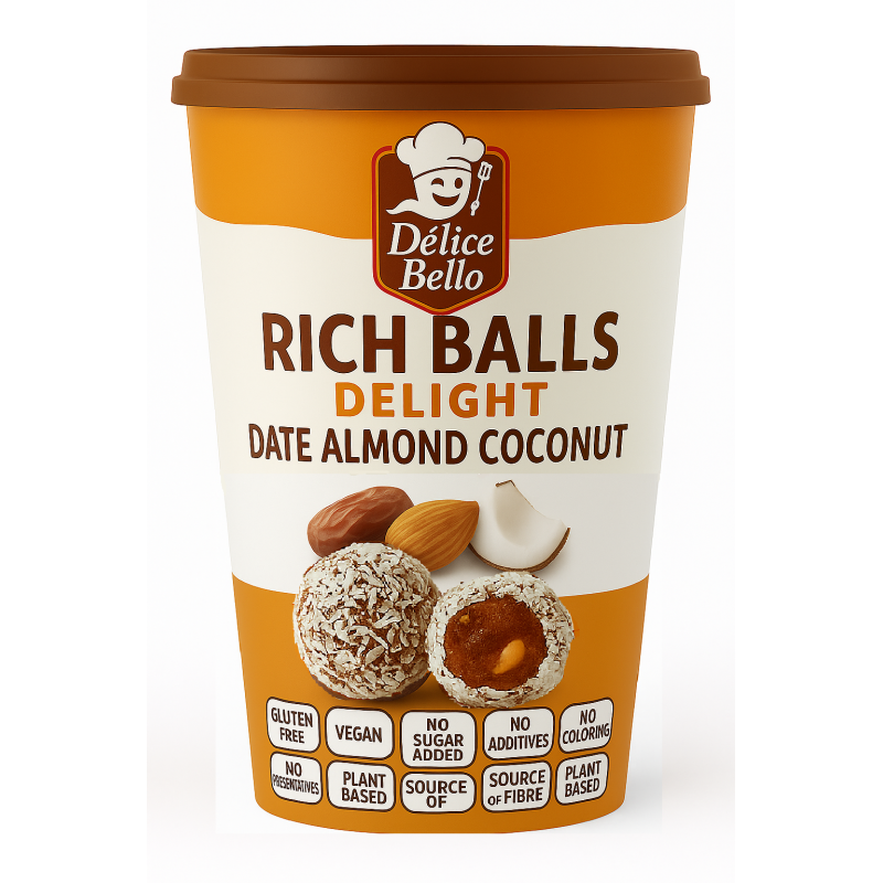 Délice Bello® - Rich Balls Delight - Date Almond Coconut
