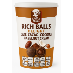 Délice Bello® - Rich Balls Delight - Date Cacao Coconut Hazelnut Cream