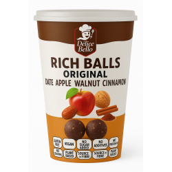 Délice Bello® - Rich Balls Original - Date Apple Walnut Cinnamon