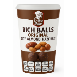 Délice Bello® - Rich Balls Original - Date Almond Hazelnut