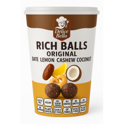 Délice Bello® - Rich Balls Original - Date Lemon Cashew Coconut