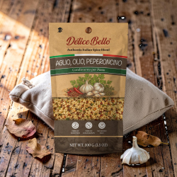 Délice Bello - Condimento per Pasta - Aglio, Olio, Peperoncino 100g