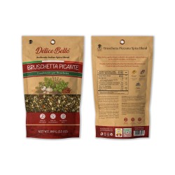 Délice Bello - Condimento per Bruschetta - Bruschetta Piccante 100g